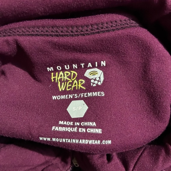 Mountain Hardwear Sarafin Full-zip Wool Blend Cardigan Sweater Jacket Athletic S - Picture 2 of 10